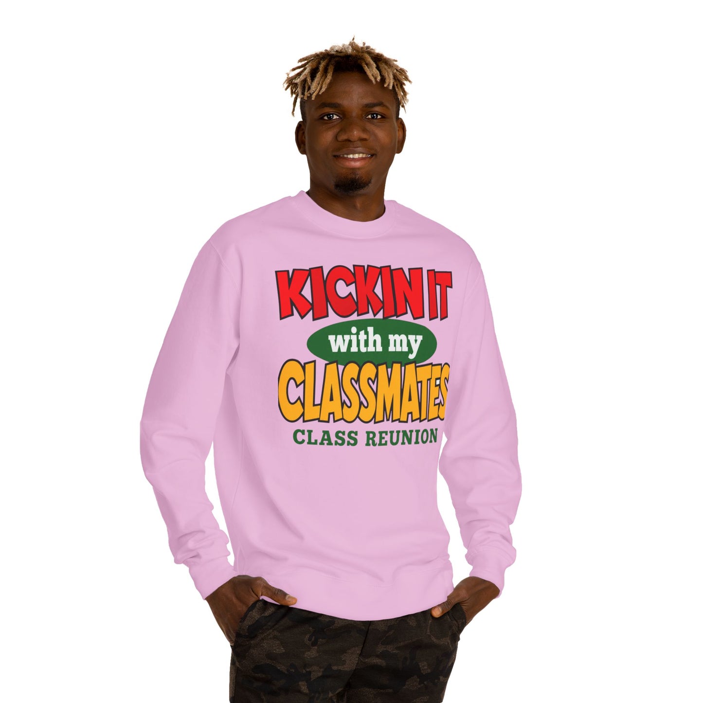 Class Reunion Sweatshirt – "Kickin' It With My Classmates" Crewneck