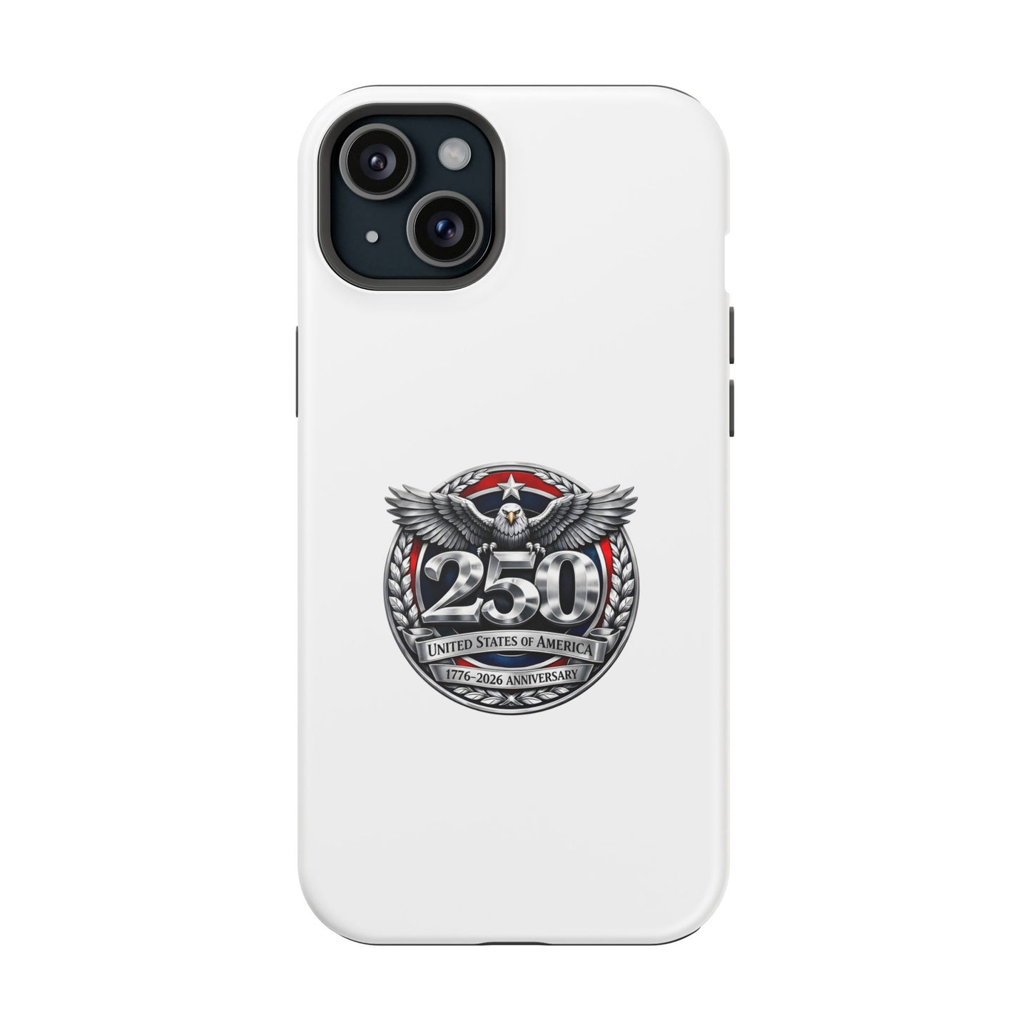 iPhone Magnetic Impact Case — 250th Anniversary Eagle Badge Design