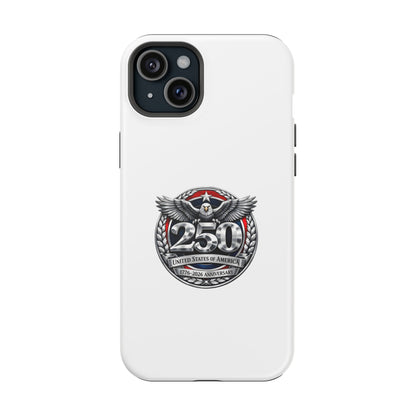 iPhone Magnetic Impact Case — 250th Anniversary Eagle Badge Design