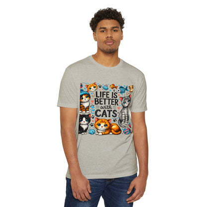Life Is Better With Cats T-Shirt