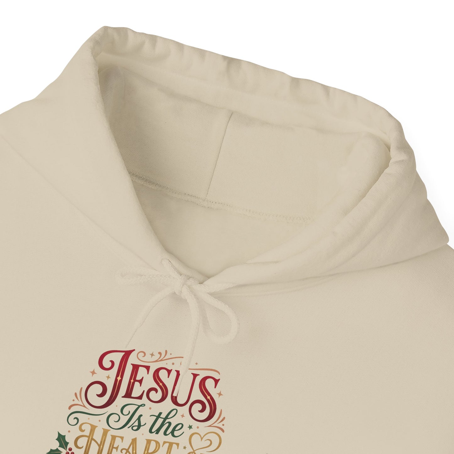 "Jesus is the Heart of Christmas" Hoodie