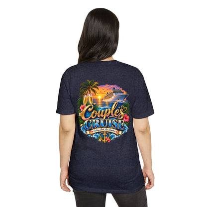 Couples Cruise T-Shirt — Tropical Cruise Vacation Graphic Tee