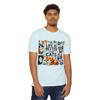Life Is Better With Cats T-Shirt