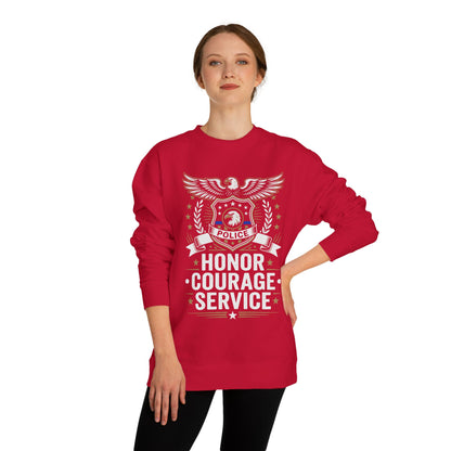 Police Honor Courage Service Sweatshirt