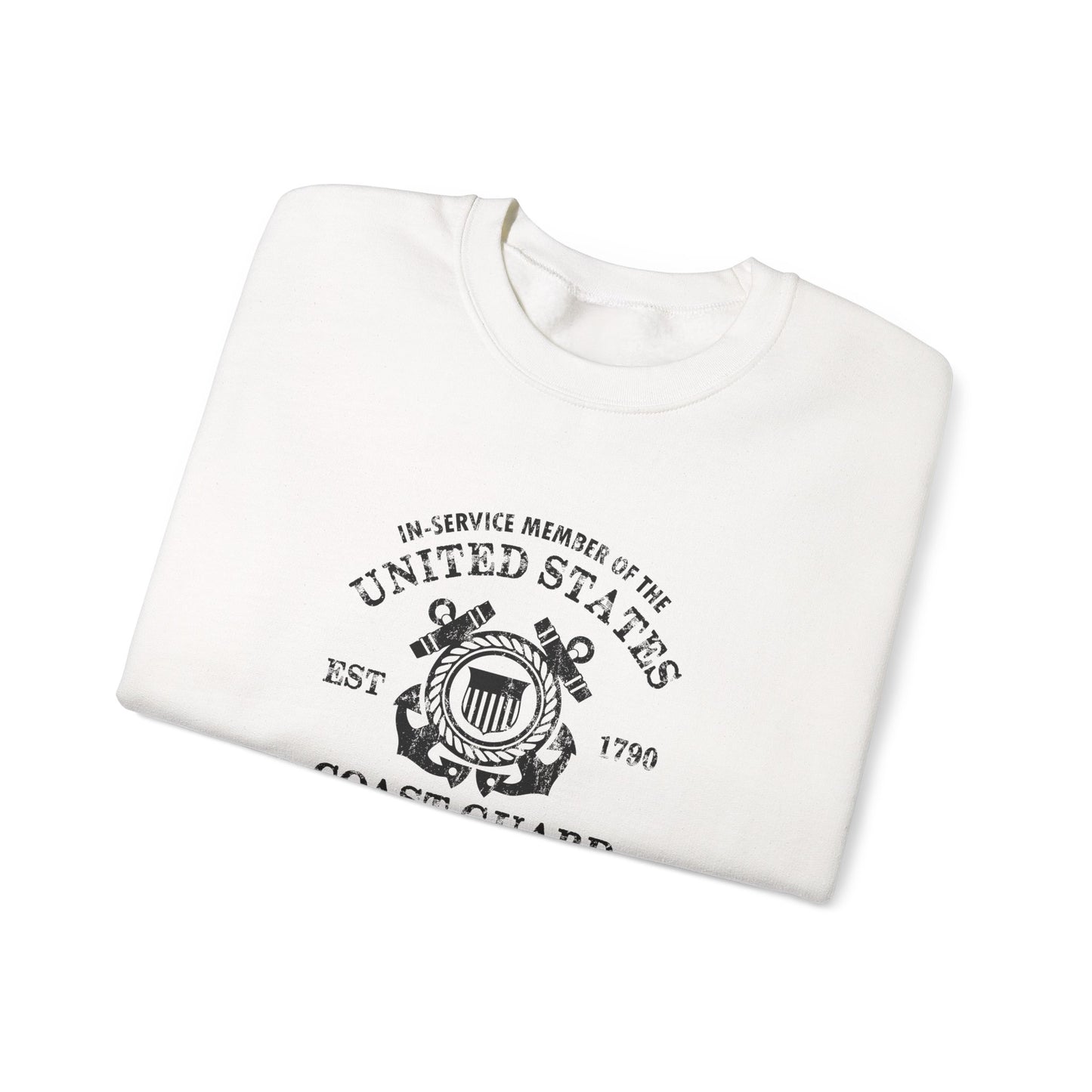 In-Service Member of the United States EST 1790 Coast Guard Sweatshirt