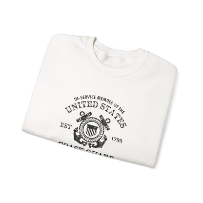 In-Service Member of the United States EST 1790 Coast Guard Sweatshirt