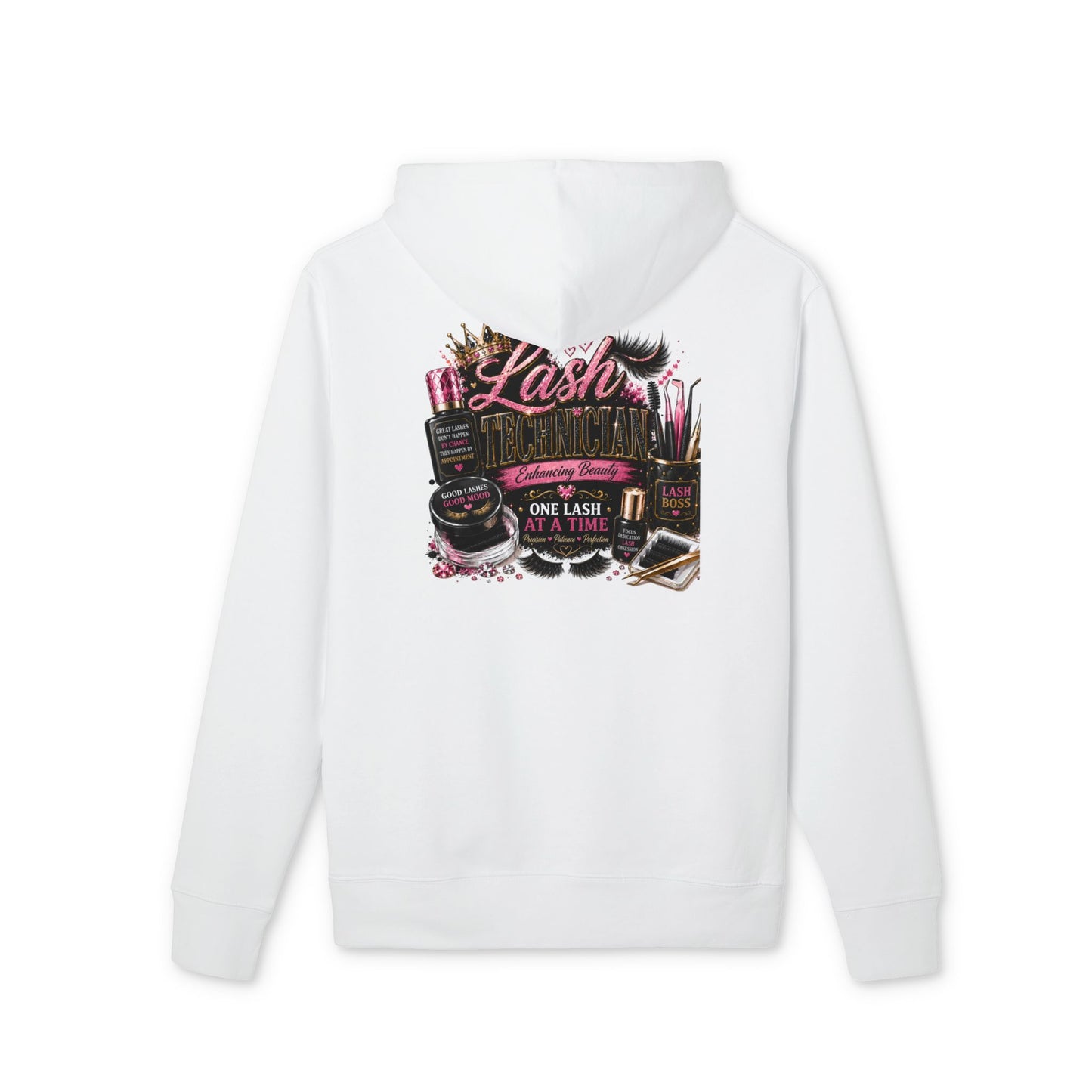 Lash Artist Hoodie — 'One Lash at a Time' Beauty Crewneck