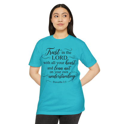 Proverbs 3:5 Faith T-Shirt — "Trust in the Lord" Inspirational Christian Tee