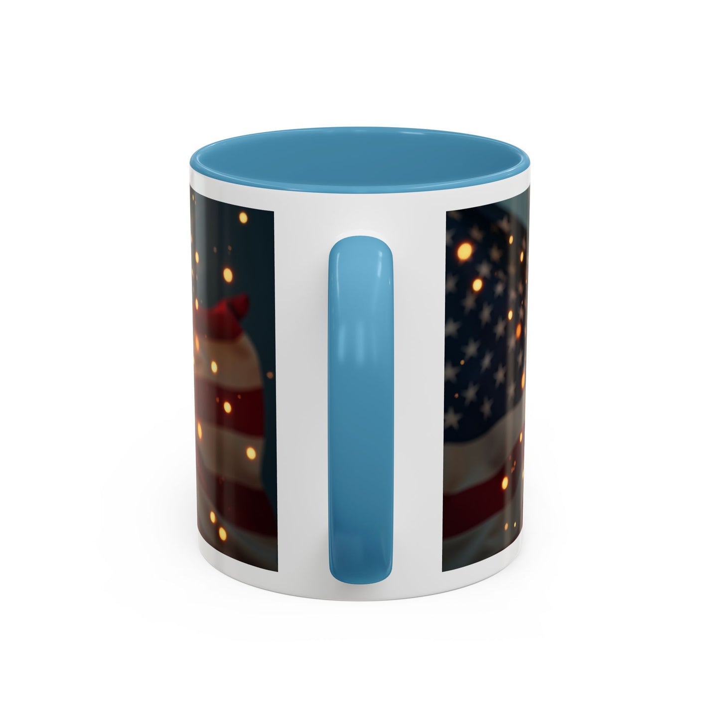 250 Years Commemorative Coffee Mug — Patriotic Eagle & American Flag Accent (11/15oz)