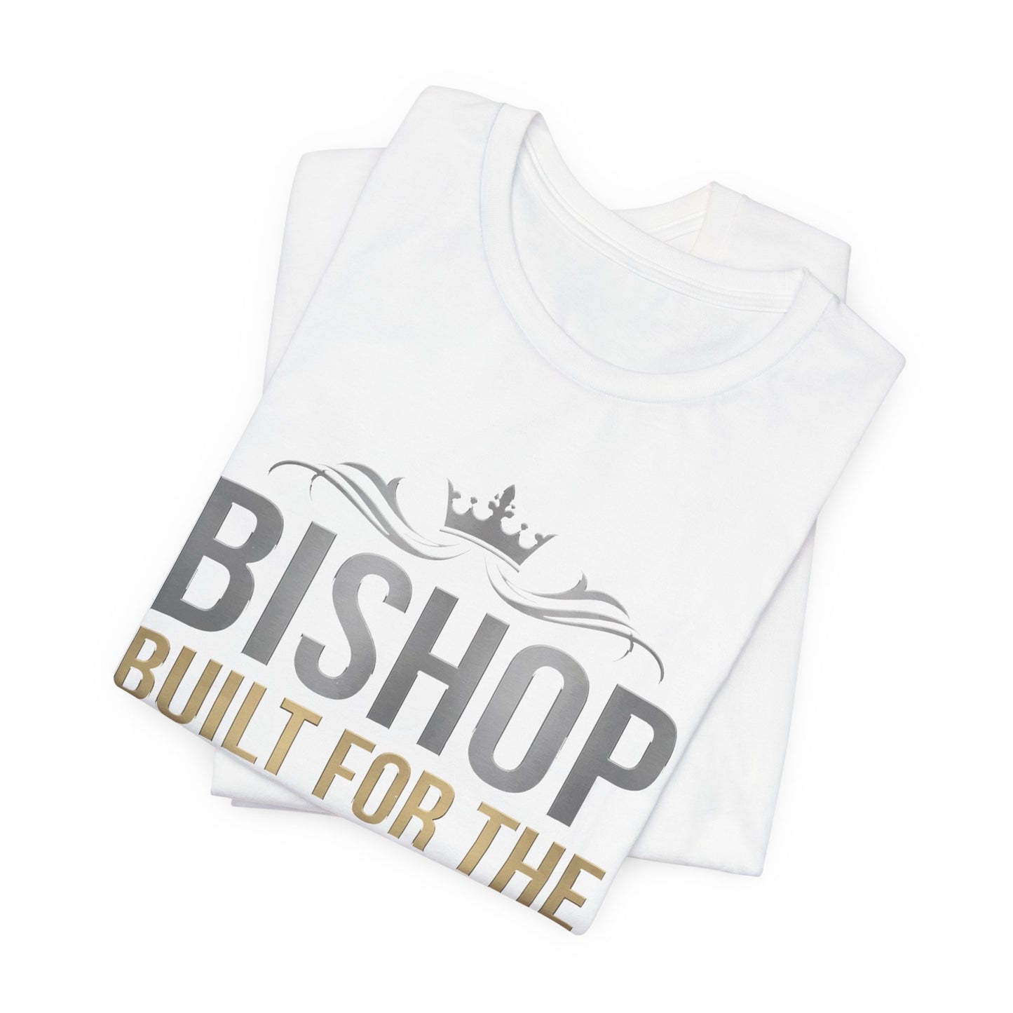 Bishop "Built for the Assignment" T-Shirt — Inspirational Church Leadership Tee