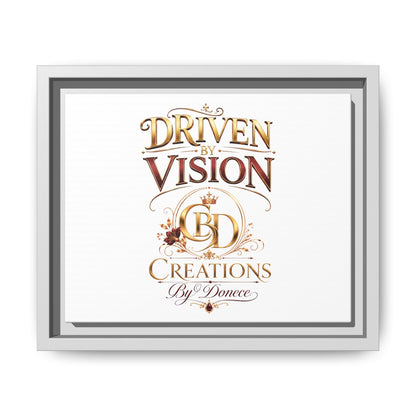 Driven by Vision Framed Canvas Wall Art