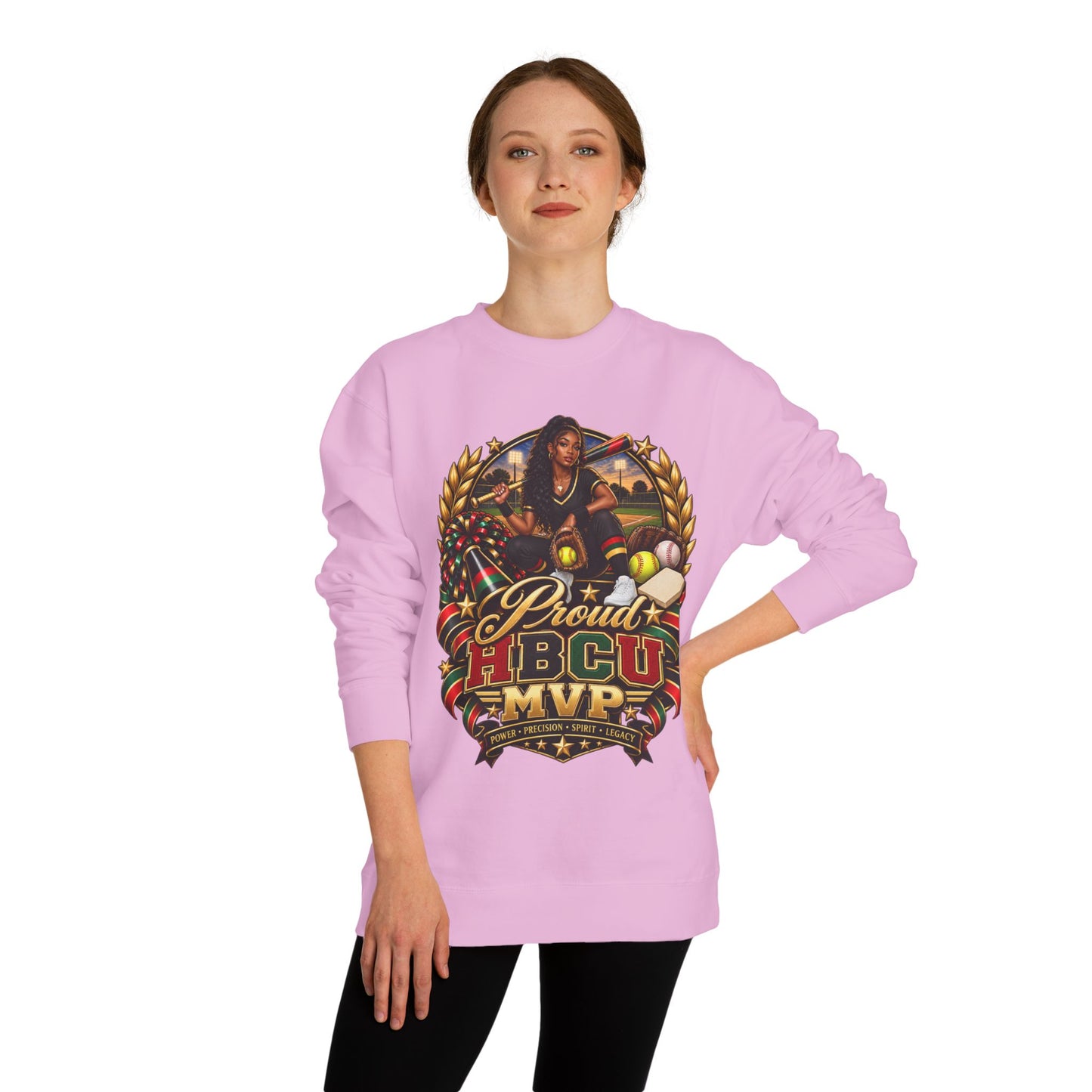 HBCU MVP Crewneck Sweatshirt – Proud HBCU Collegiate Pride