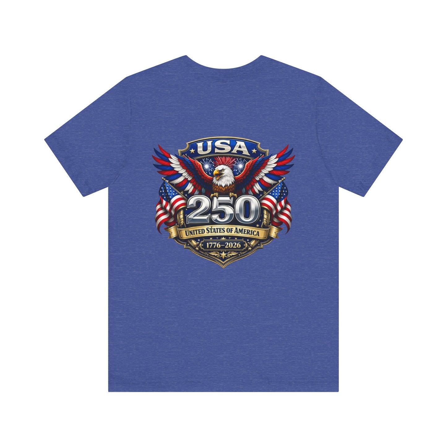 USA 250th Anniversary Eagle T-Shirt — 1776–2026 Patriotic Flag Tee