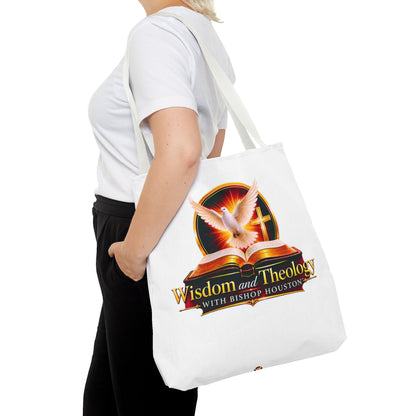 Christian Wisdom & Theology Tote Bag — 'Wisdom and Theology with Bishop Houston' Inspirational Faith Tote