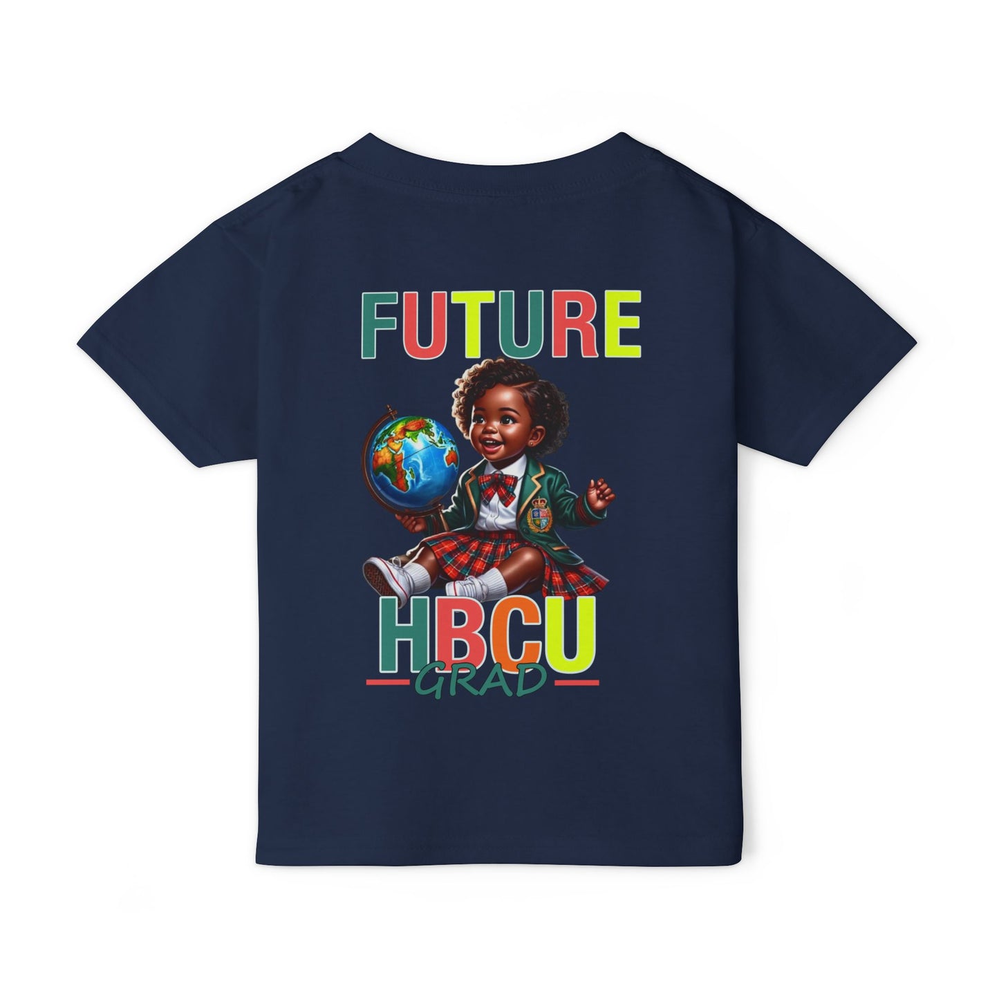 Future HBCU Grad Toddler T‑Shirt — Cute African American Kid, Back‑to‑School Gift
