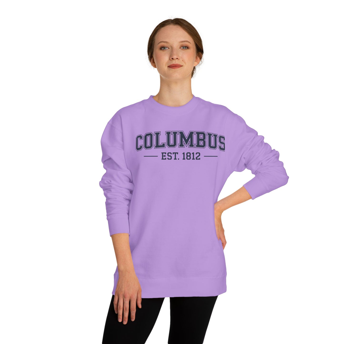Columbus EST. 1812 Crewneck Sweatshirt — Vintage City Logo