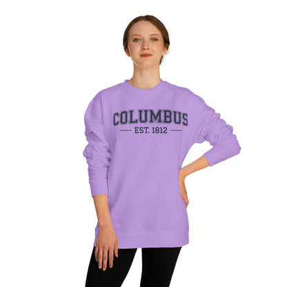 Columbus EST. 1812 Crewneck Sweatshirt — Vintage City Logo