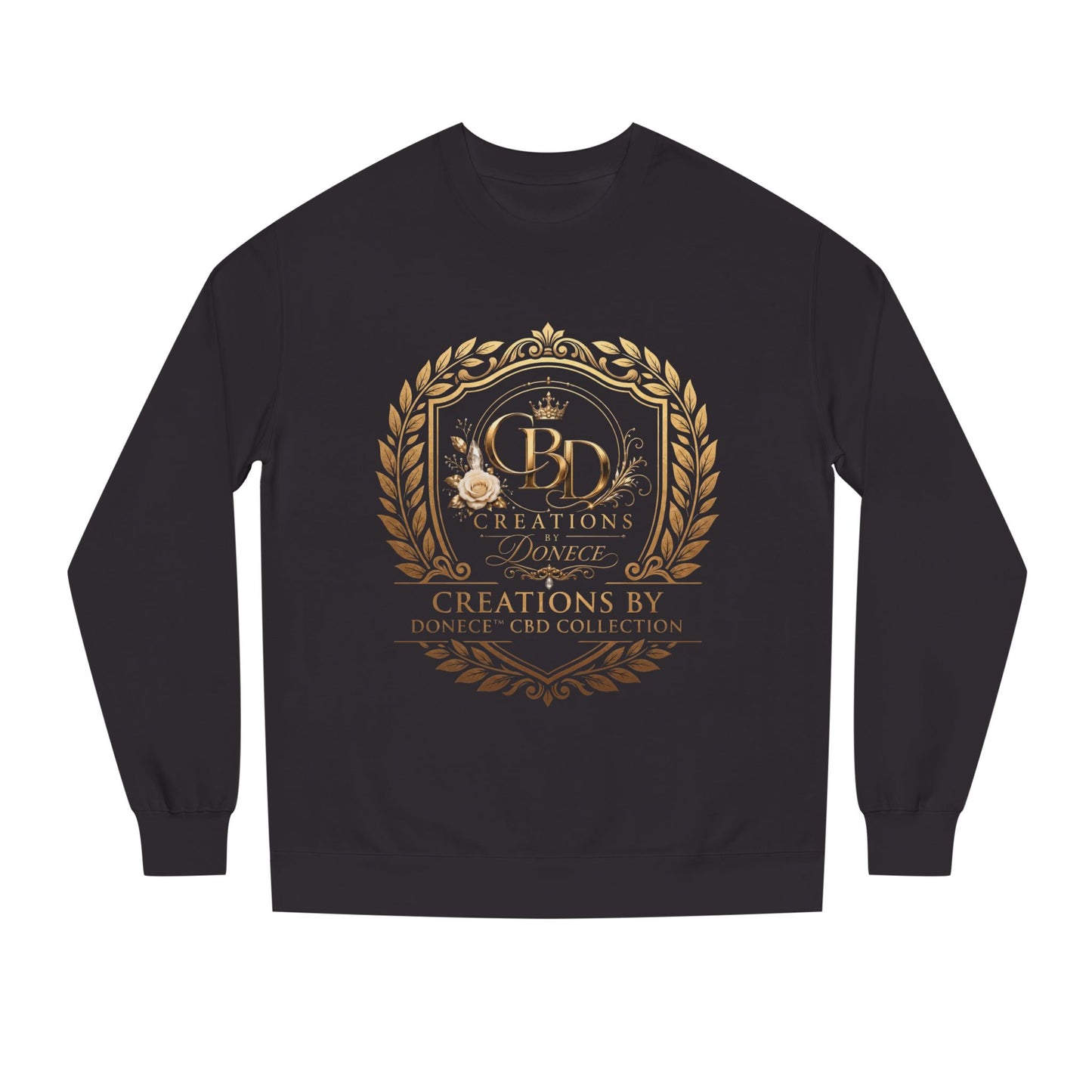 Creations By Donique Gold Crest Sweatshirt