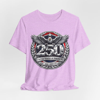 250th United States Anniversary T-Shirt — Patriotic Eagle 1776–2026 Commemorative Tee