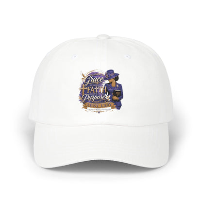 Dad Cap – Grace, Faith & Purpose Embroidered Hat (Faith-Inspired Gift)