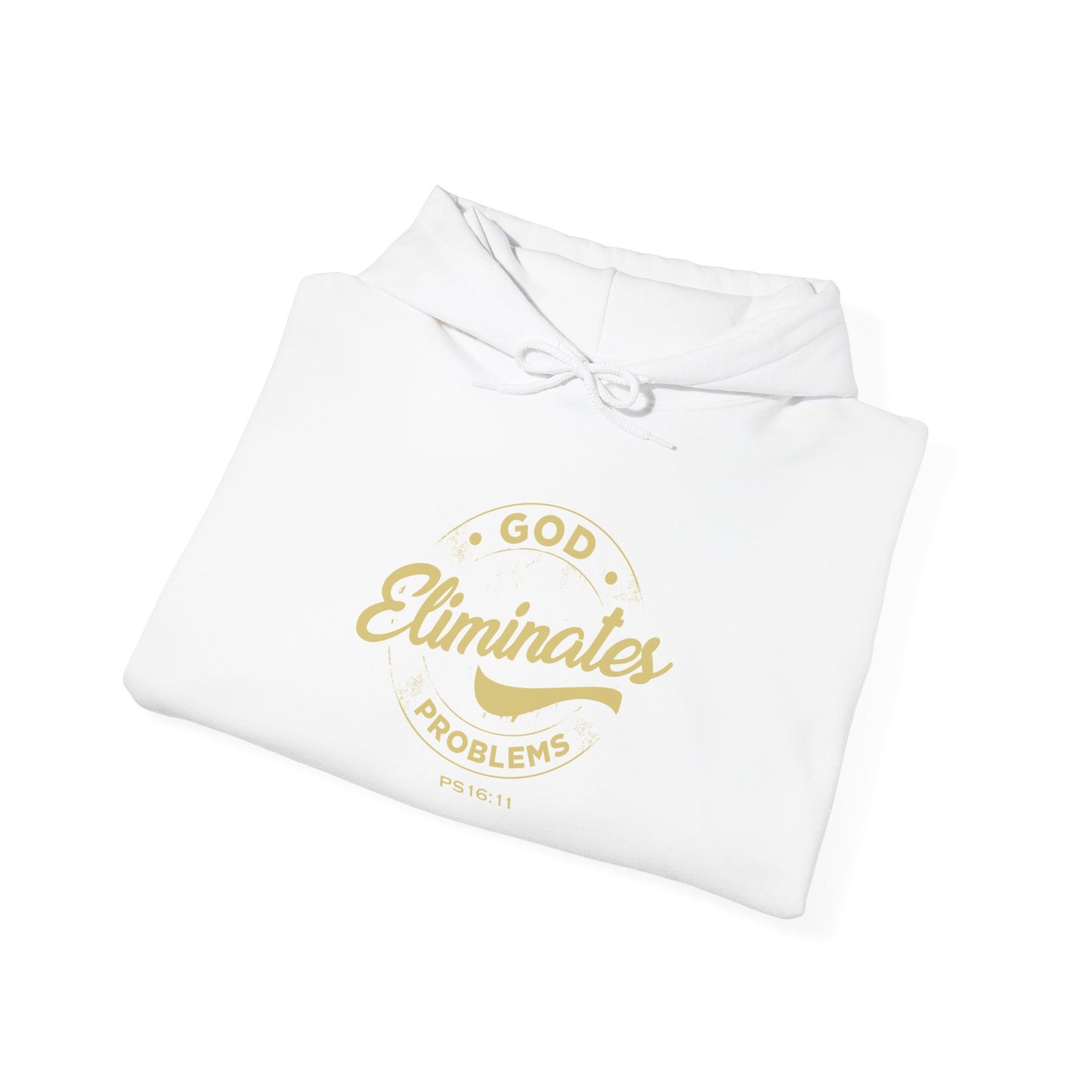 God Eliminates Problems Ps16:11 Hoodie