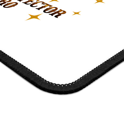 Man of God Lion Cross Gaming Mouse Pad — Husband Dad Protector Hero