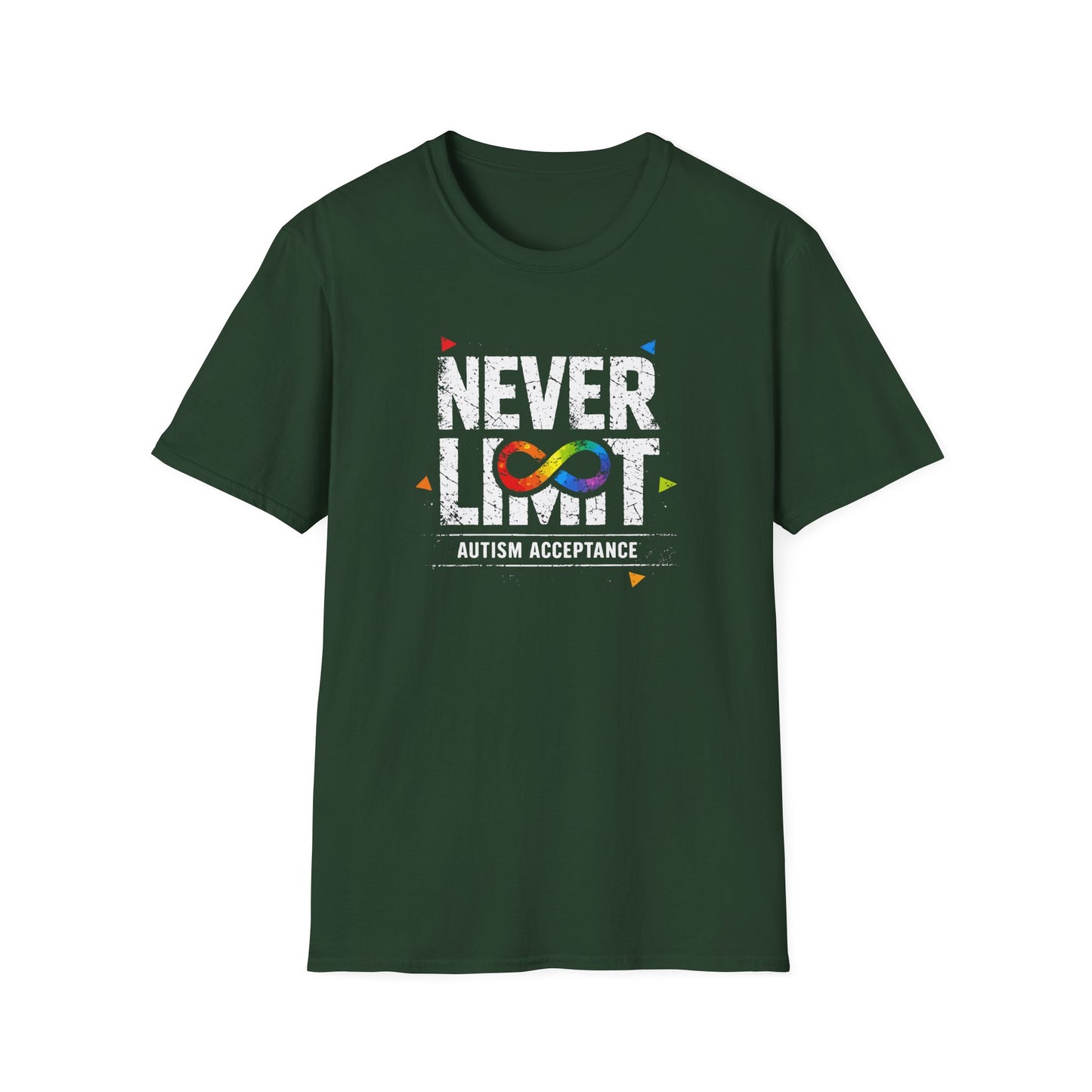 Never Limt Autism Acceptance T-Shirt