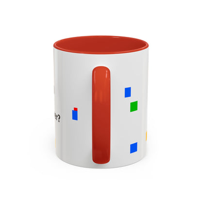 Autism Awareness Coffee Mug - "I Have Autism, What's Your Superpower?" Accent Mug