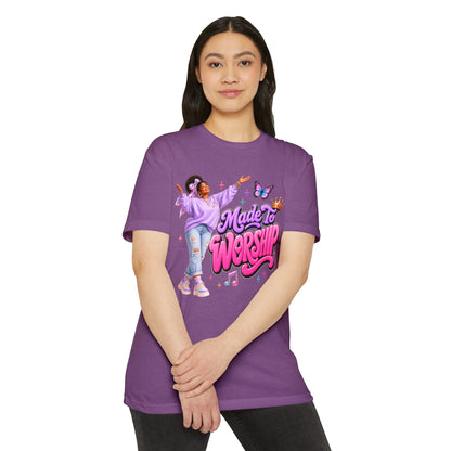 Made to Worship T-Shirt — Christian Faith Graphic Tee