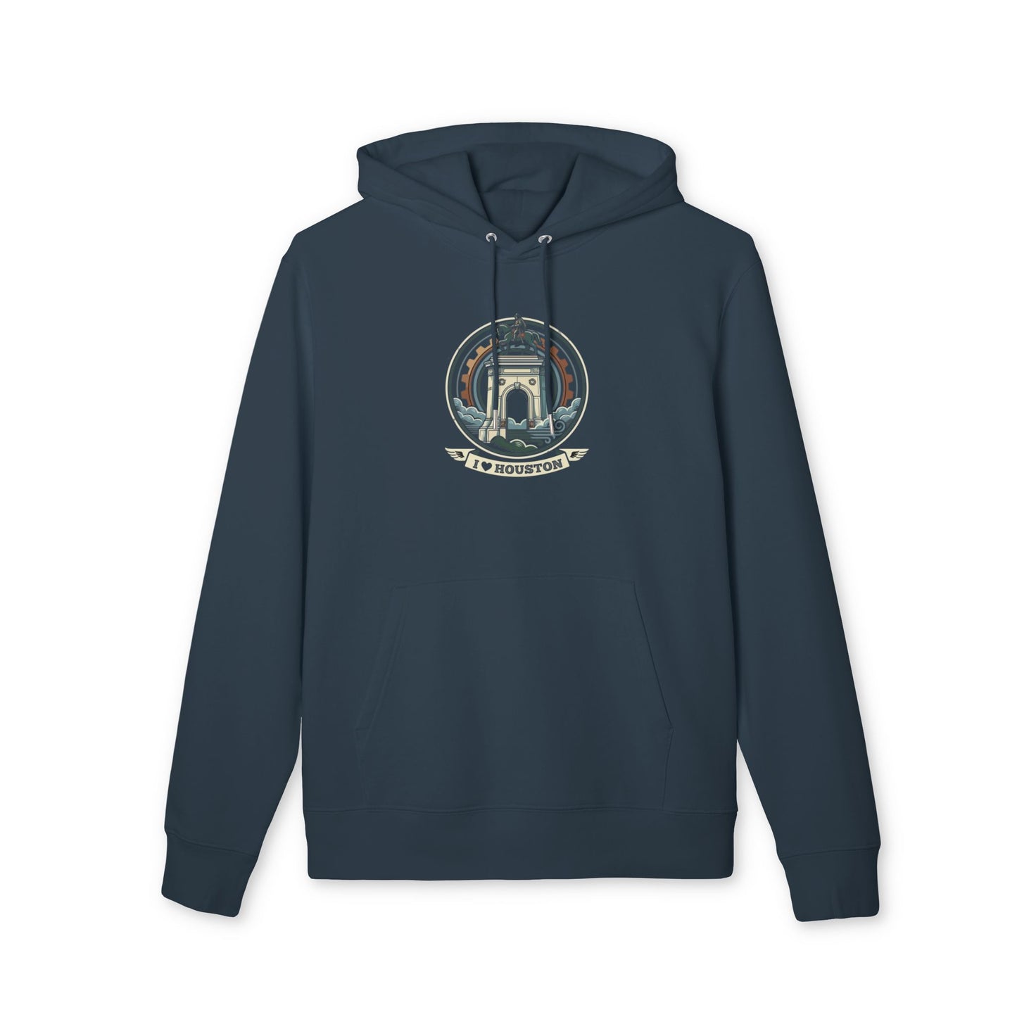 Houston Arch Hoodie — I  Houston Graphic Pullover
