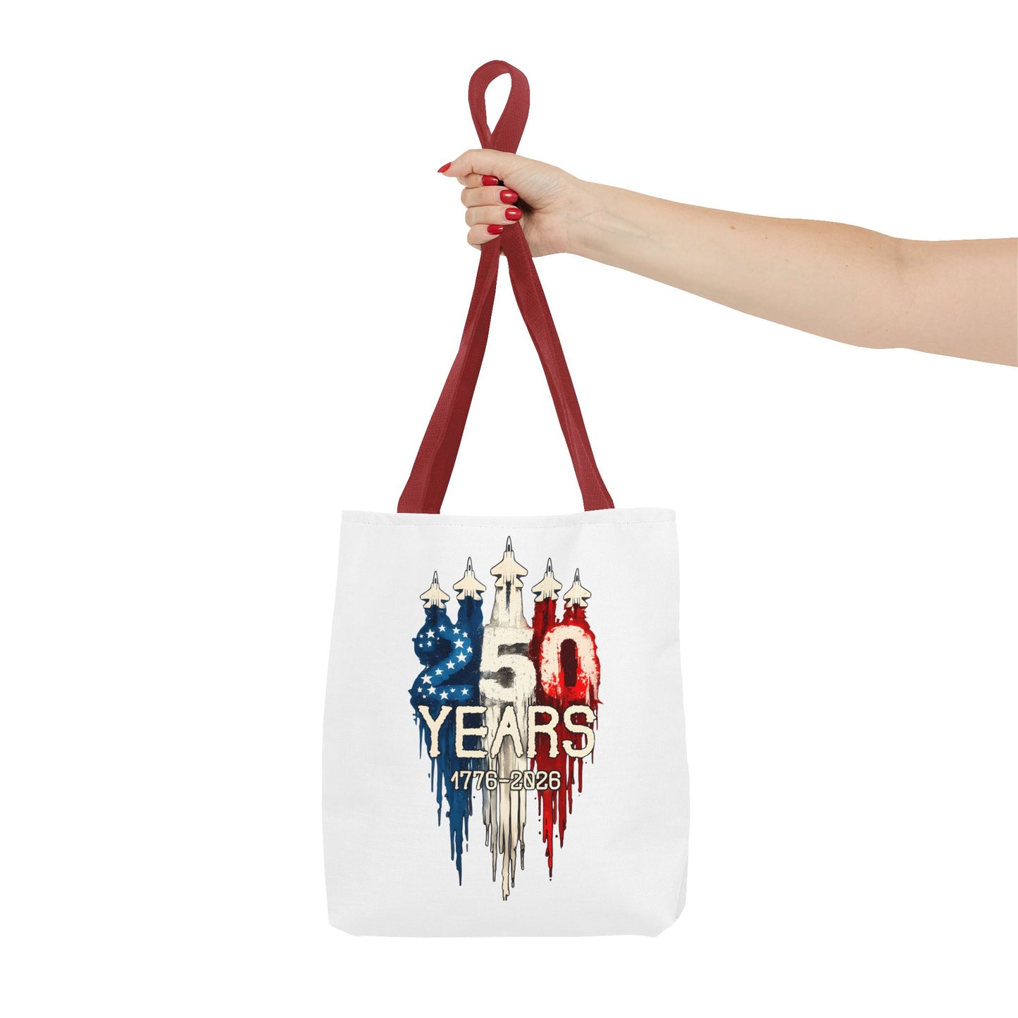 50 Years USA Anniversary Tote Bag — 1776–2026 Patriotic Celebration Tote