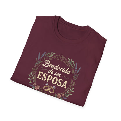 Bendecida de ser Esposa T‑Shirt