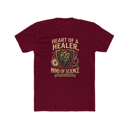 Physician T-Shirt — "Heart of a Healer, Mind of Science" Medical Tee