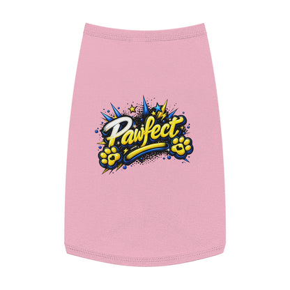 Pawfect Pet Tank Top — Cute Paw Print Dog & Cat Shirt