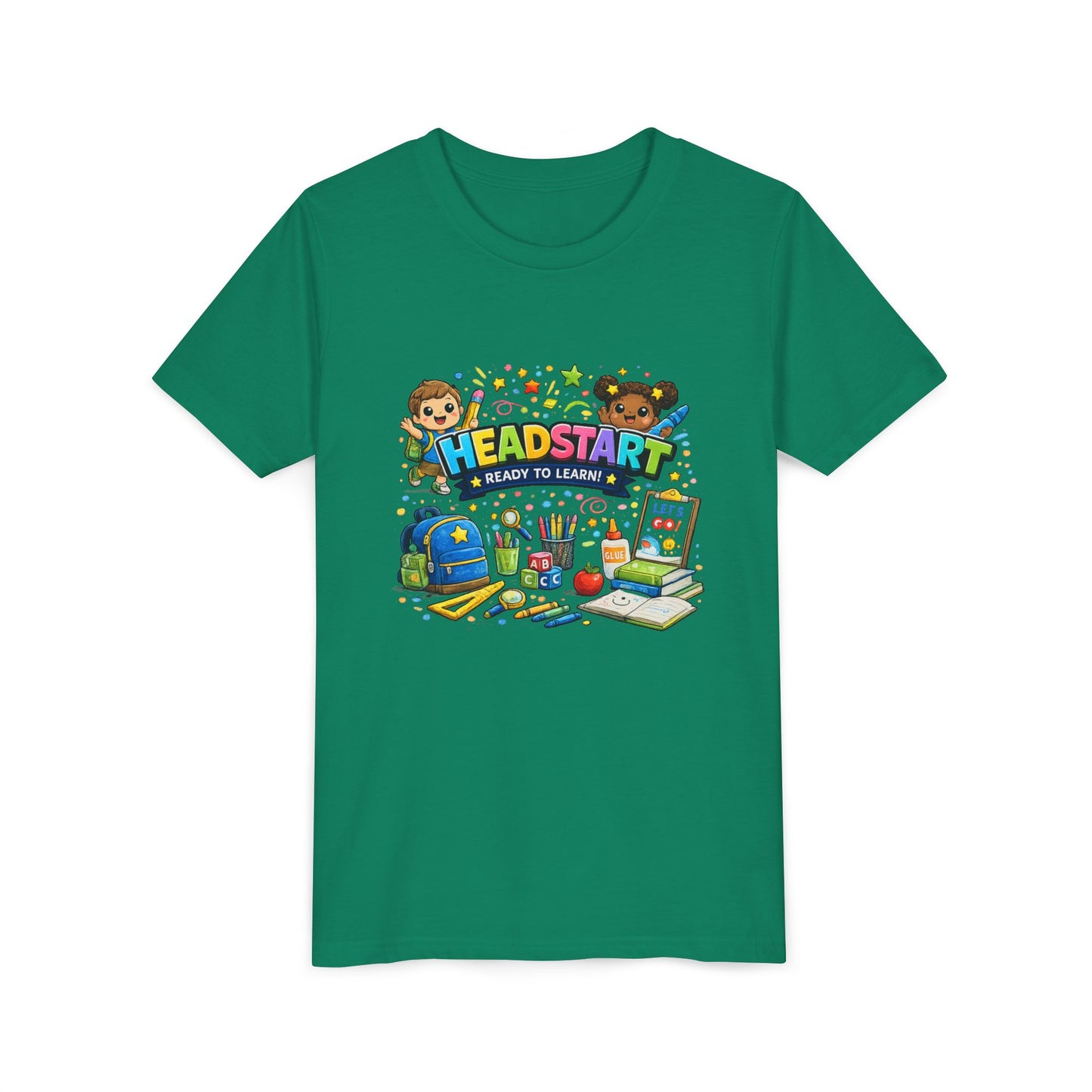 Headstart Kids T-Shirt - Ready to Learn Back-to-School Tee