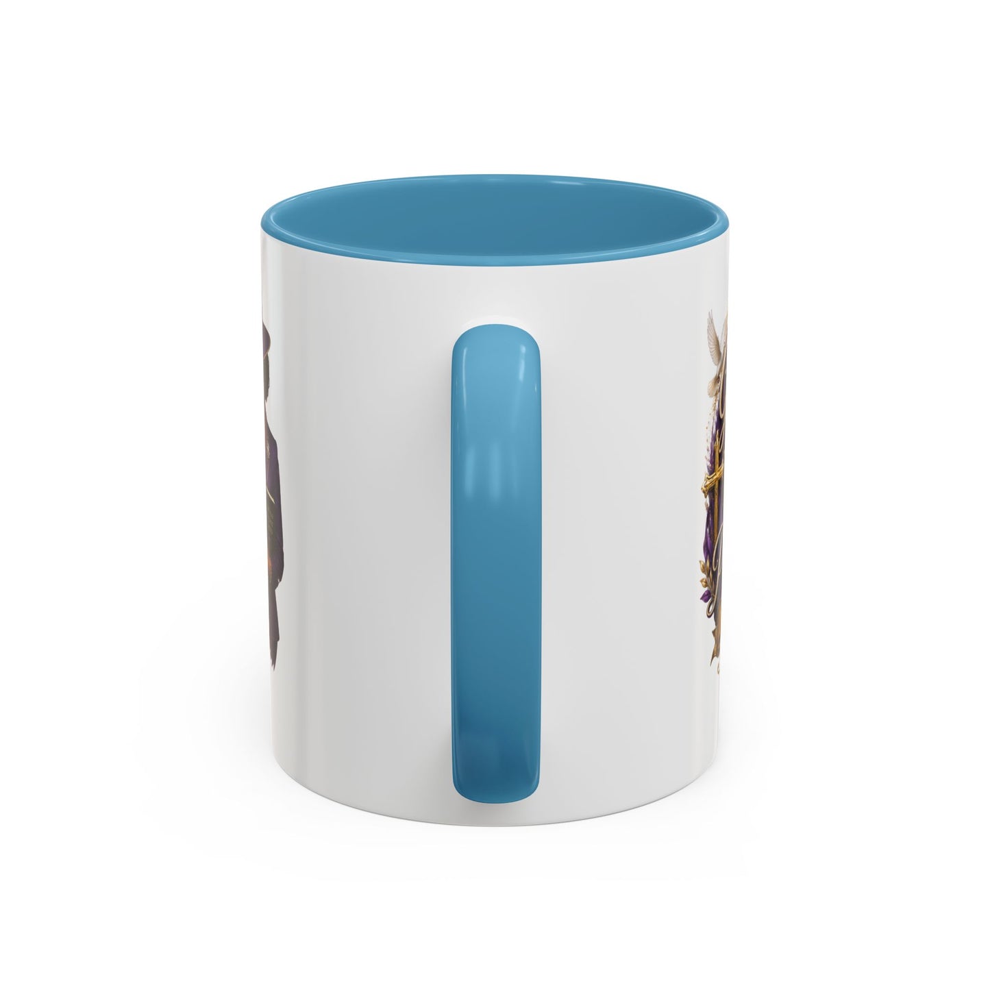 Faith & Purpose Accent Coffee Mug — First Lady Church Design (11/15oz)