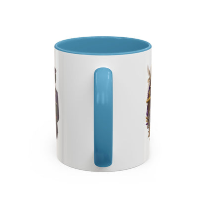 Faith & Purpose Accent Coffee Mug — First Lady Church Design (11/15oz)