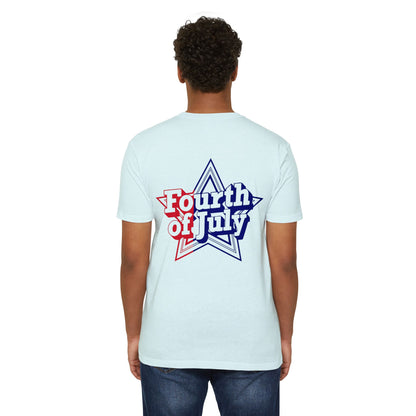 Fourth of July Star T-Shirt — Retro Patriotic Independence Day Tee