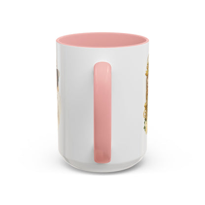 First Lady Inspirational Coffee Mug — "Blessed & Highly Favored" Accent Ceramic Mug