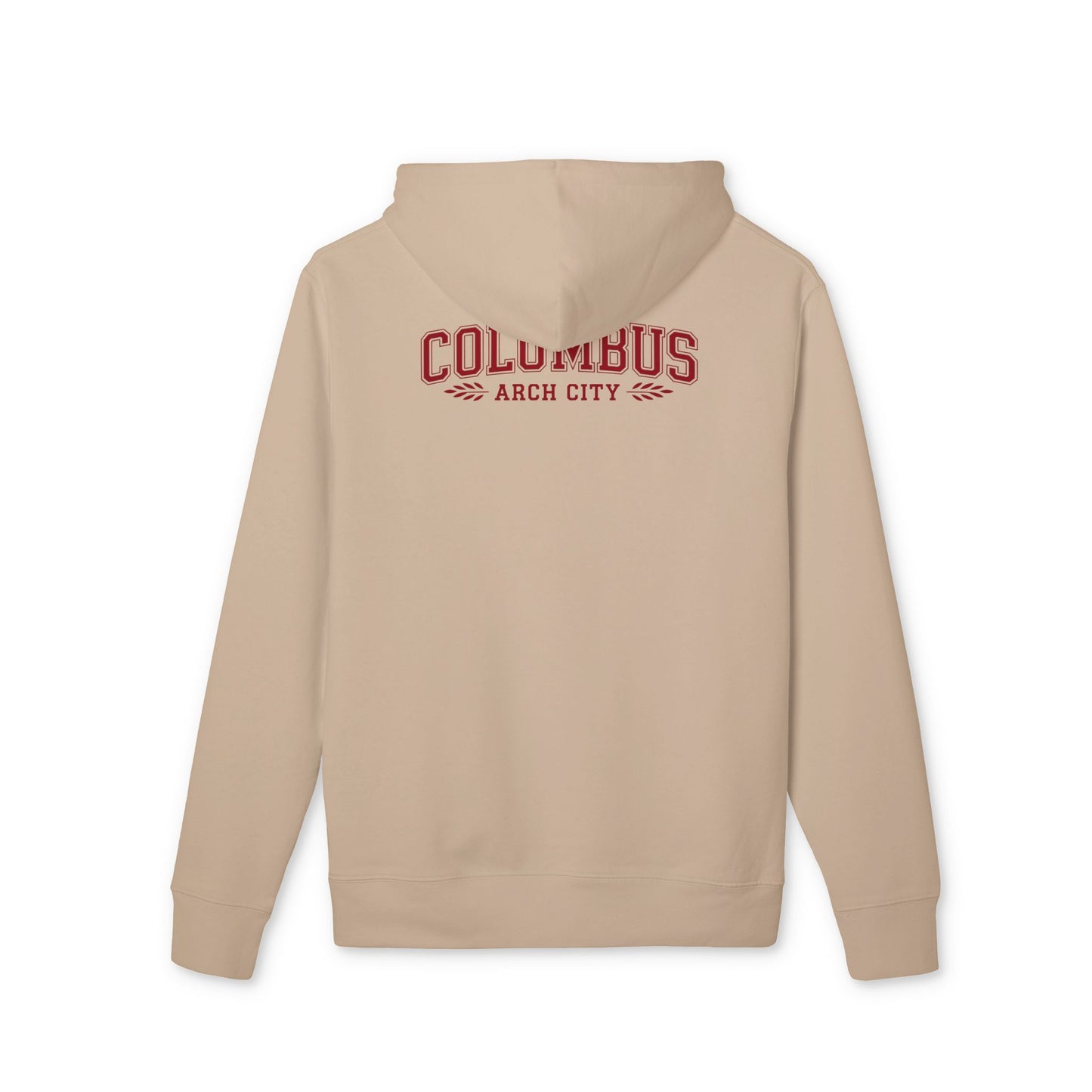 Columbus Arch City Hoodie — Vintage Collegiate City Sweatshirt