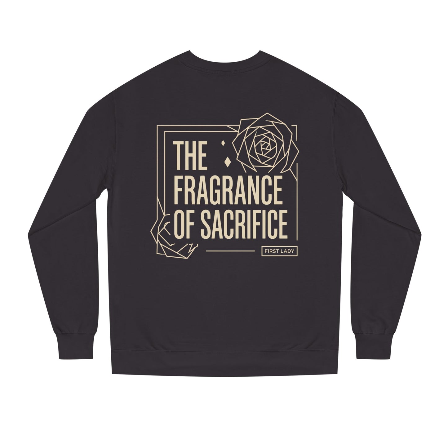 The Fragrance of Sacrifice Sweatshirt — Floral Graphic Crewneck