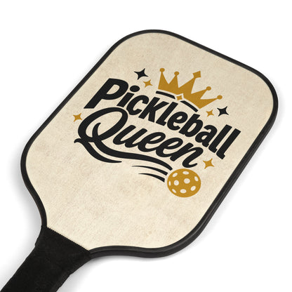 Pickleball Paddle Set — 'Pickleball Queen' Paddle Kit with Balls