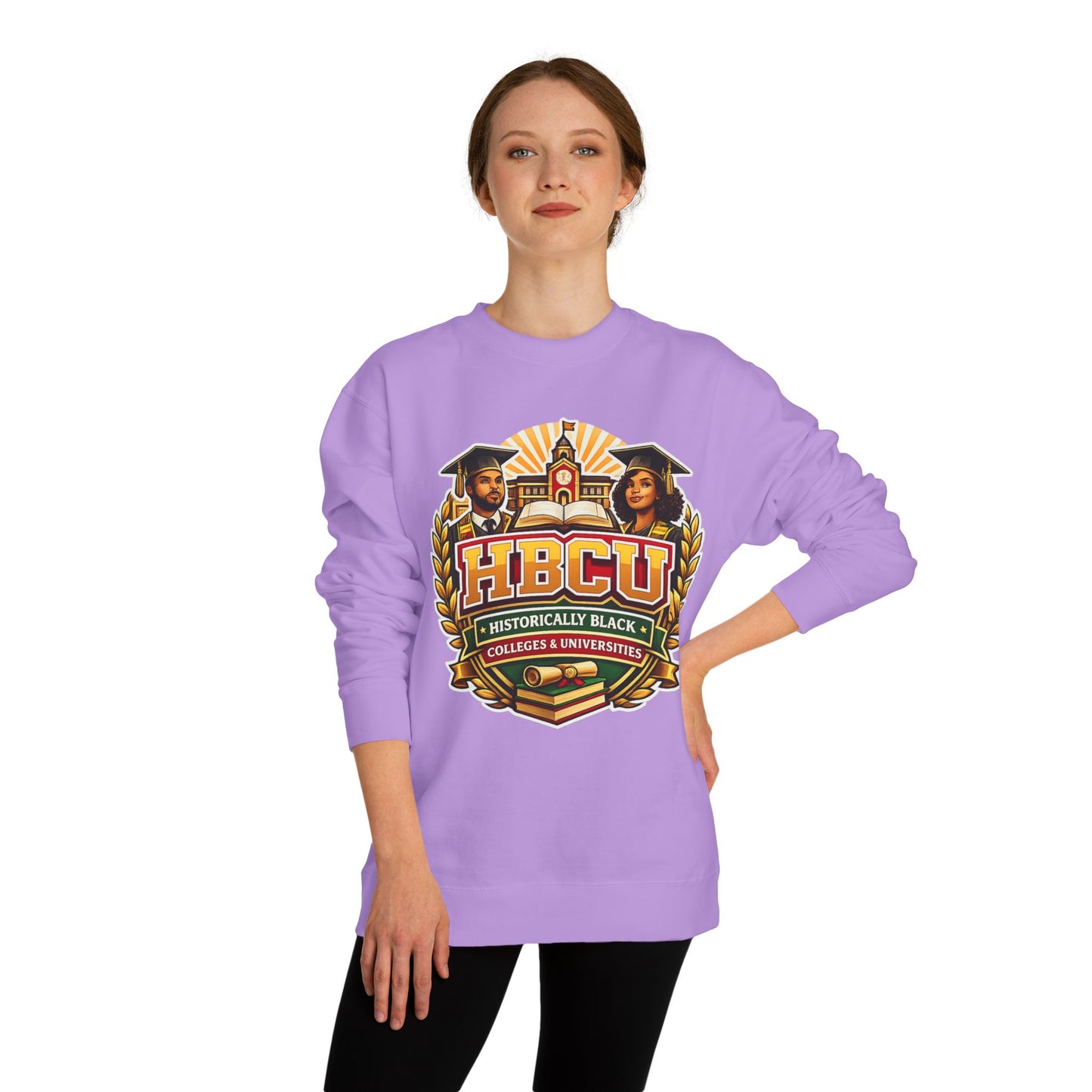 HBCU Crest Sweatshirt — Historically Black Colleges & Universities Crewneck