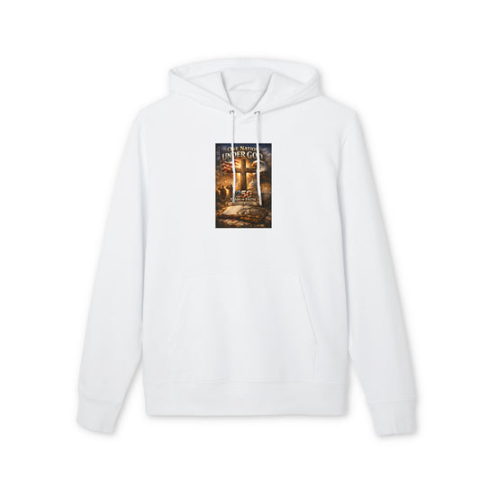 Under God Cross Hoodie — Christian Faith Inspirational Pullover