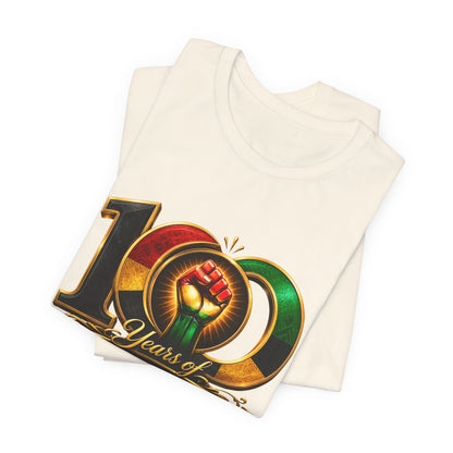 100 Years Anniversary Tee — "Honoring the Past, Empowering the Future" Centennial T-Shirt (1926–2026)