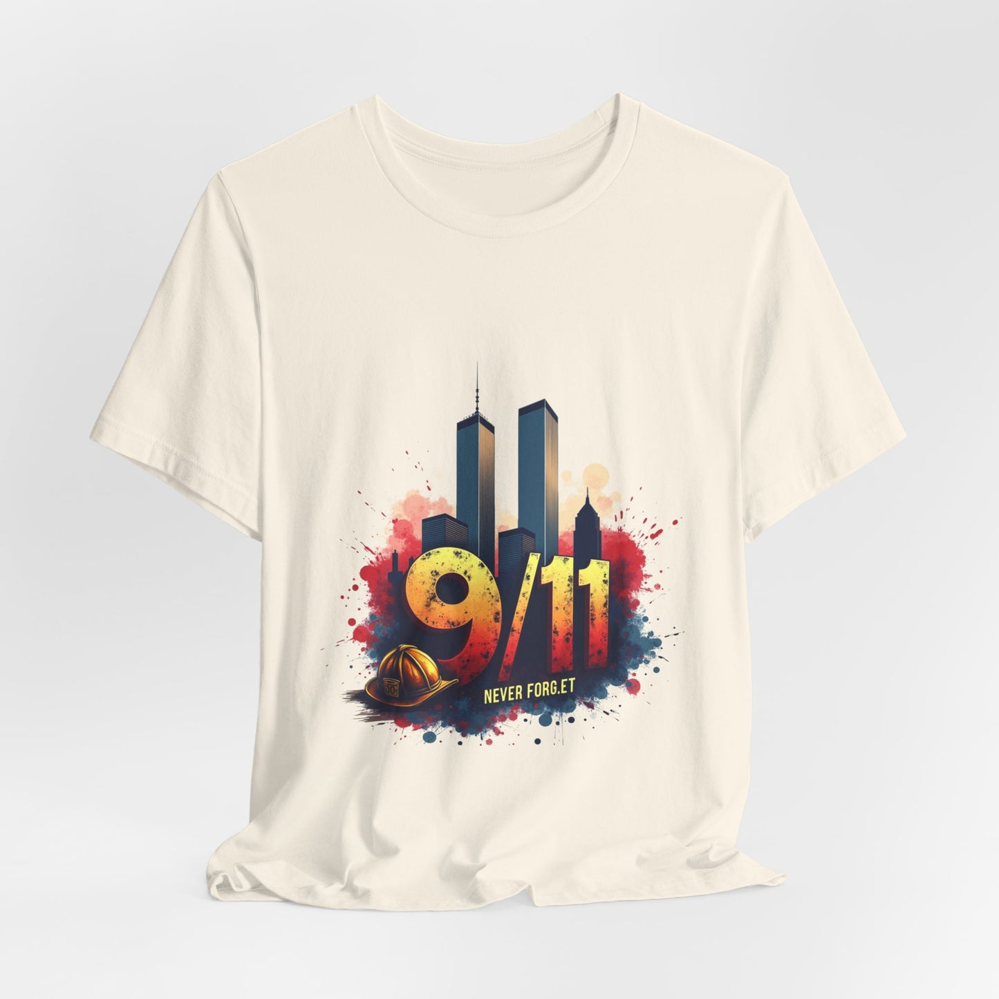 9/11 Memorial T-Shirt — Never Forget Tribute Tee
