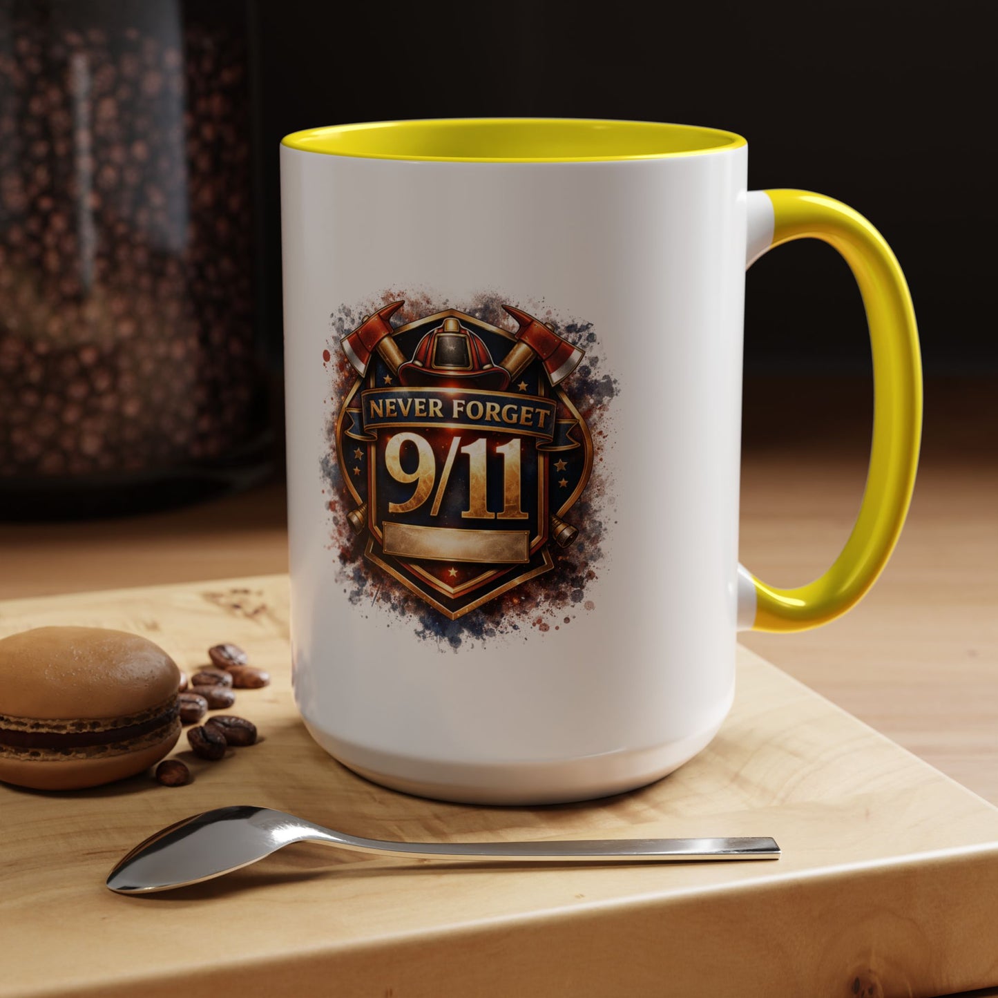 Never Forget 9/11 Memorial Coffee Mug