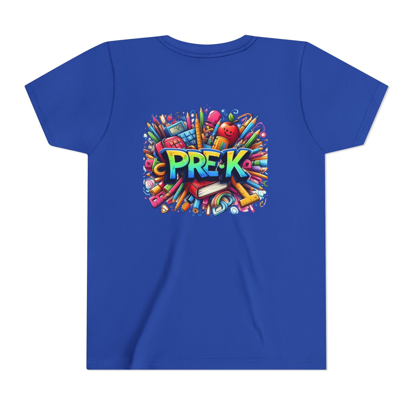 PRE-K Kids Tee — Colorful Back-to-School Pre-K Shirt for Preschoolers