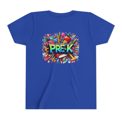 PRE-K Kids Tee — Colorful Back-to-School Pre-K Shirt for Preschoolers