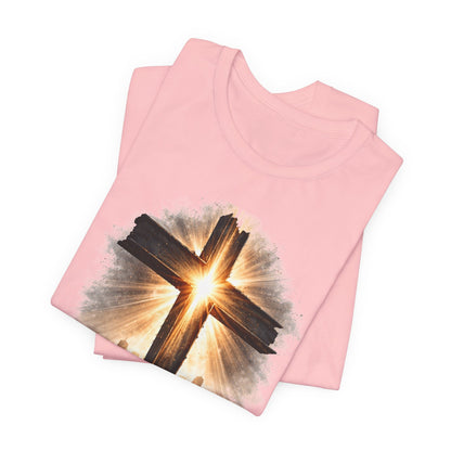 9/11 Never Forget T‑Shirt - Cross Memorial Tee
